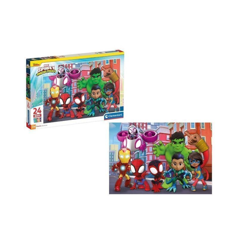 PUZZLE PZ.24 MAXI SPIDEY HIS AMAZ 24249 EAN 8005125242498 INGROSSO PUZZLE CLASSICI