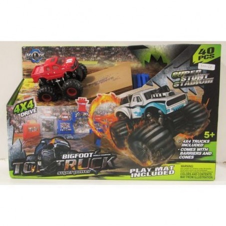 INGROSSO GIOCATTOLI SET BIG FOOT 40PZ 49X14X32CM 8010362434247 INGROSSO SET GIOCHI SCATOLA PER BAMBINO