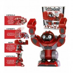INGROSSO GIOCATTOLI BOOMBOT 7 SENSORI 8 MODALITA'GIOCO 28X30X15.5CM - 60 FRASI E SUONI 8056379008880 INGROSSO GIOCHI E GIOCATTOL