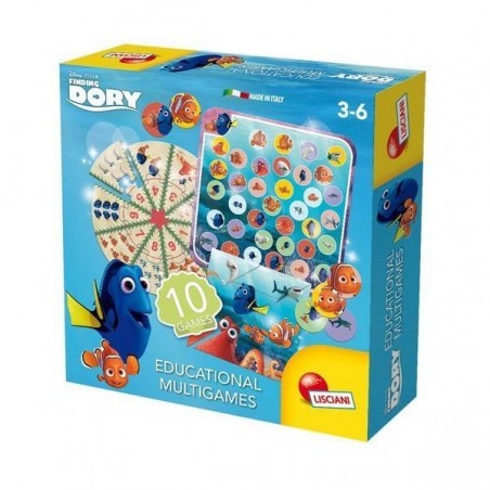 INGROSSO GIOCHI SOCIETA DORY EDUCATIONAL MULTIGAMES 10 GIOCHI 3/6ANNI 25.5X25.5X6CM 8008324056927 INGROSSO GIOCHI E GIOCATTOLI