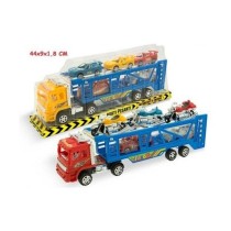 INGROSSO CAMION PORTA AUTO A FRIZIONE 5 VEICOLI