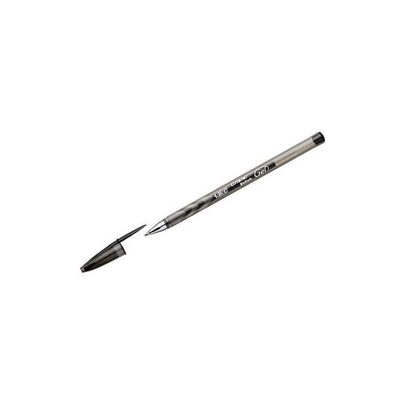 PENNA BIC CRISTAL GEL NERA 20 EAN 0070330191983 INGROSSO PENNE PER LA SCUOLA