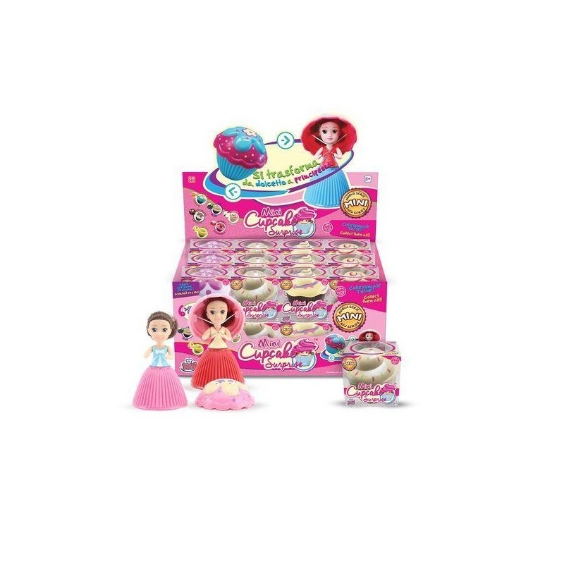 CUPCAKE MINI SURPRISE 6 PROFUMI ASS. 24 EAN 8005124003151 INGROSSO BAMBOLE PUBBLICIZZATE