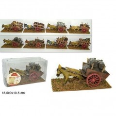 INGROSSO ARTICOLI NATALIZI CARRO C/ANIMALI IN PVC 8ASS 18.5X9X10.5 8033113246326 INGROSSO PRESEPE E ACCESSORI