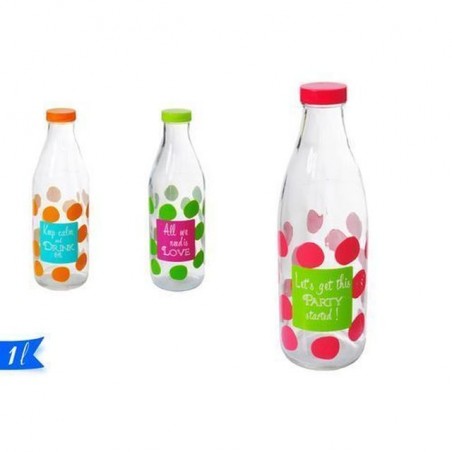 INGROSSO CASALINGHI BOTTIGLIA 1L ASS. 8055329131562 INGROSSO ACCESSORI CUCINA BOTTIGLIE