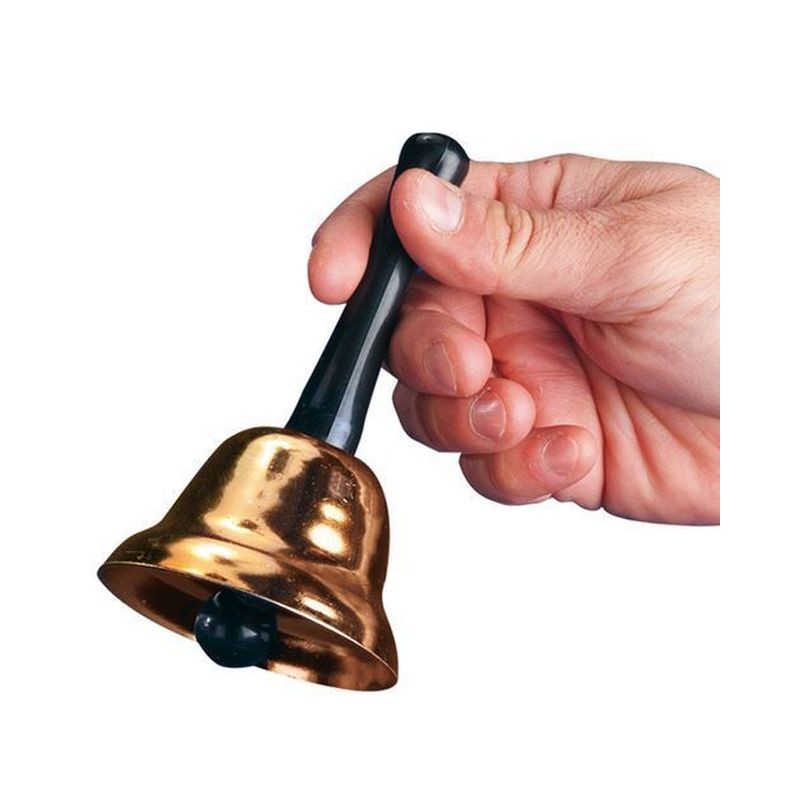 CAMPANELLA BABBO NATALE METALLO EAN 8004761053888 INGROSSO COSTUME BABBO NATALE ADULTI