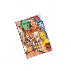 INGROSSO HALLOWEEN BLISTER 4 MATITE COL. ASS. MADE IN CHINA - HS CODE: 33049900 8004761070380 INGROSSO ARTICOLI DI HALLOWEEN