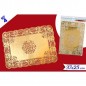 SOTTOTORTA RETTANGOLARE ORO 4PZ 37X25CM EAN 8032732129218 INGROSSO VASSOI E DISCHI