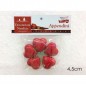 SET 5 APPEND.CUORE C/GANCIO ROSSO EAN 8015361135362 INGROSSO OGGETTISTICA NATALIZIA