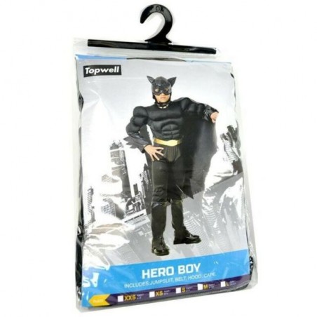 COSTUME BAT HERO TG.M EAN 8010362374505 INGROSSO COSTUMI CARNEVALE BAMBINO