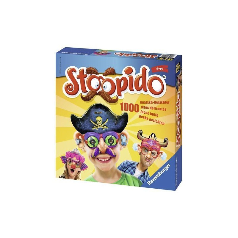 STOOPIDO 26,5X26X6CM RAVENSBURGER +6ANNI EAN 4005556213016 INGROSSO GIOCHI DI SOCIETA