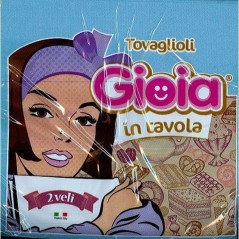 TOVAGLIOLI 38X38 2V. PZ.45 AZZURRO EAN 8011909012959 INGROSSO CARTA PER LA CASA