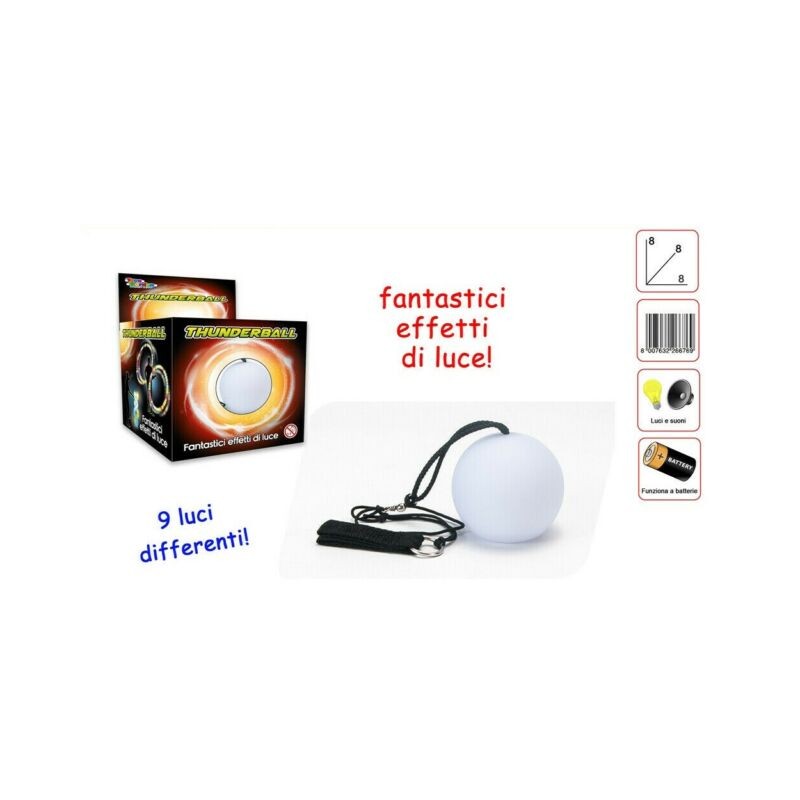 YO YO LIGHT CON 9 LUCI DIFFERENTI 8X8X8 EAN 8007632266769 INGROSSO GIOCATTOLI IN SCATOLA