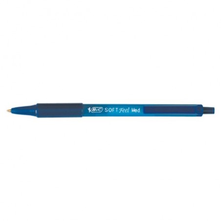 INGROSSO CARTOLERIA BIC SFERA SOFTFEEL CLIC GRIP BLU C.12 0070330914346 INGROSSO PENNE REFIL MARCATORI EVIDENZIATORI
