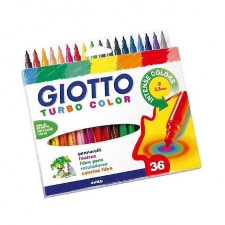 INGROSSO CARTOLERIA PENNARELLI TURBOCOLOR 36 5 8000825413001 INGROSSO PENNARELLI MATITE COLORATE TEMPERE