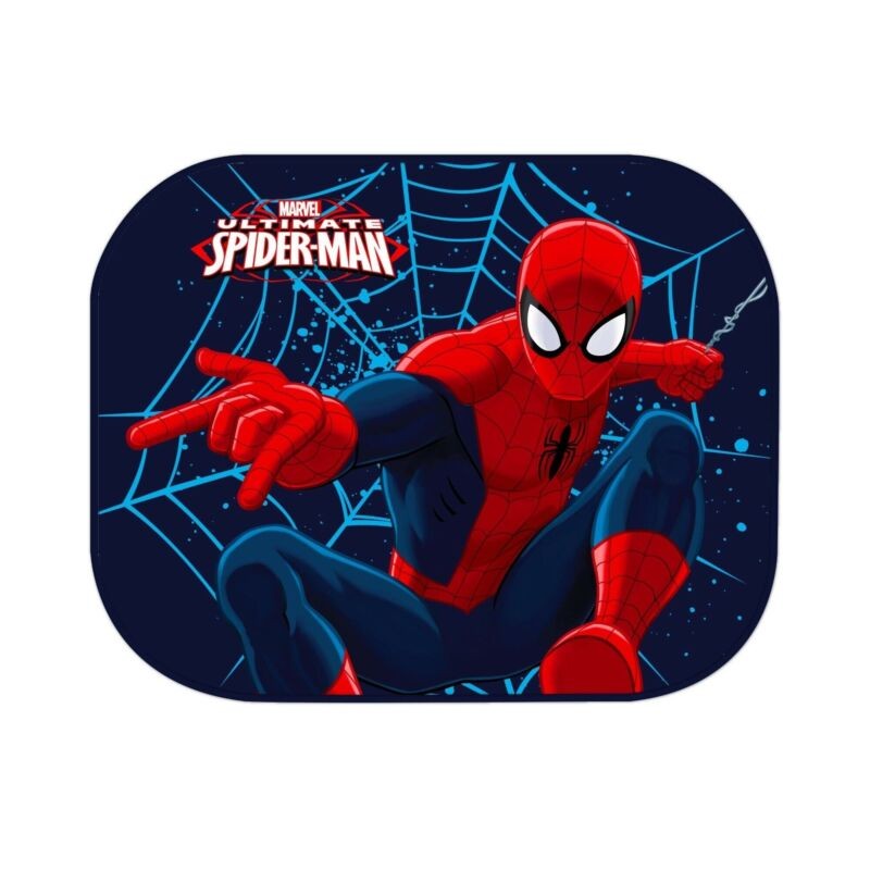 TENDINE PARASOLE 2PZ 44X35CM SPIDERMAN EAN 8010898280301 INGROSSO ACCESSORI AUTO