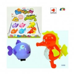 INGROSSO GIOCATTOLI PESCE A CARICA COLORI ASS. 10/14CM +3A 8055742224049 INGROSSO ANIMALI GIOCATTOLI