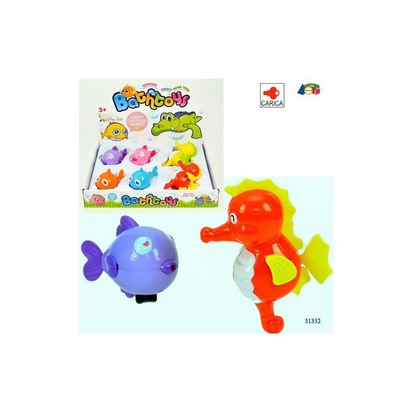 PESCE A CARICA COLORI ASS. 10/14CM +3A EAN 8055742224049 INGROSSO ANIMALI GIOCATTOLO