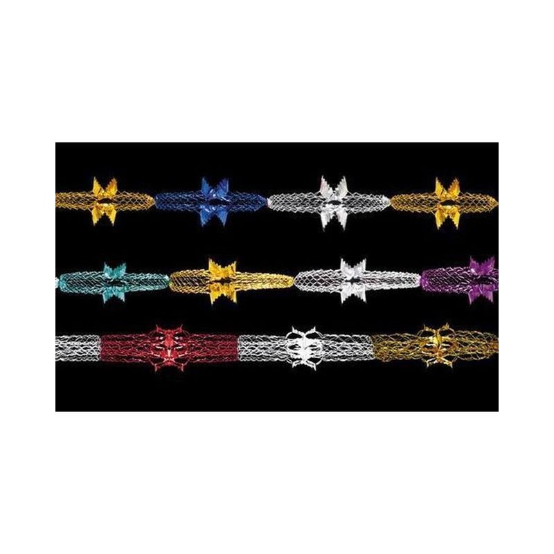 FESTONE METALLIZZATO DIAM.CM.20 MT.3 COL EAN 8004761040000 INGROSSO FESTONI PER PARTY