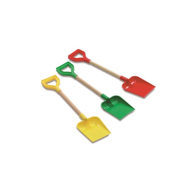 PALETTA 56CM MANICO IN LEGNO 3 COLORI AS EAN 8002936012104 INGROSSO PALETTE DA SPIAGGIA