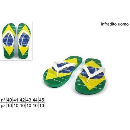 INFRADITO UOMO BRASILE 40/45 EAN 8034048101742 INGROSSO CIABATTE E SCARPE MARE