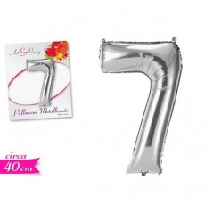 INGROSSO PALLONCINI PALLONCINO NUMERO 7 40CM 8055329186937 INGROSSO ARTICOLI PER FESTE PALLONCINI COMPLEANNO
