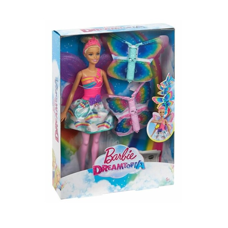 BARBIE DREAMTOPIA FATINA ALI VOLANTI EAN 0887961620269 INGROSSO BARBIE