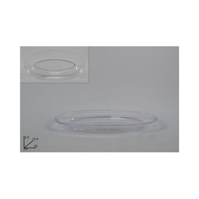 PROFITEROLE CRISTALLO 25X12.5CM EAN 8034048141526 INGROSSO VASSOI E DISCHI