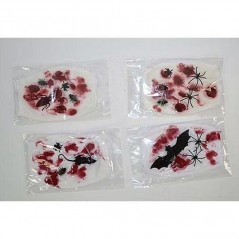 INGROSSO CARNEVALE MASCHERINA HALLOWEEN 4 ASS 8033113823190 INGROSSO ARTICOLI CARNEVALE MASCHERE DI CARNEVALE