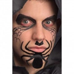 INGROSSO HALLOWEEN BAFFI E PIZZETTO RAGNO ADESIVI IN BUSTA 8004761069728 INGROSSO ARTICOLI DI HALLOWEEN