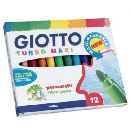 INGROSSO CARTOLERIA PENNARELLI TURBOMAXI 24 5 8000825453502 INGROSSO PENNARELLI MATITE COLORATE TEMPERE