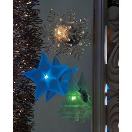 DECORAZIONE C/LED VENTOSA D.9CM INTERNO EAN 8021785450899 INGROSSO OGGETTISTICA NATALIZIA