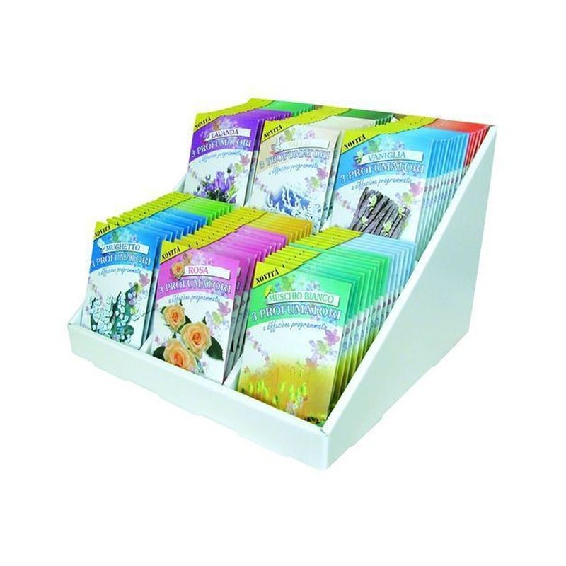 PROFUMATORI CASSETTO BLISTER 3PZ. EAN 8000061011634 INGROSSO PROFUMATORI AMBIENTE