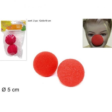 INGROSSO CARNEVALE NASO SPUGNA 2PZ 8033113217944 INGROSSO ARTICOLI CARNEVALE SET E ACCESSORI TRAVESTIMENTI
