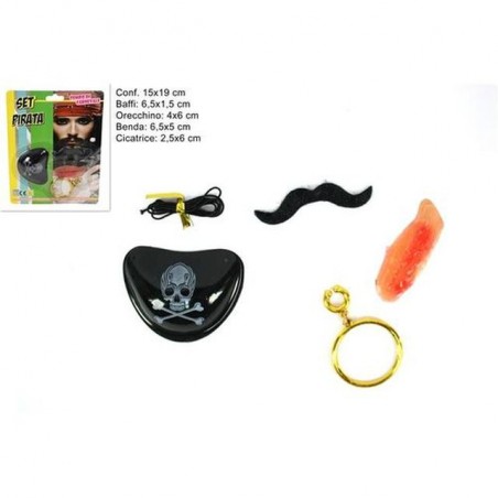 INGROSSO CARNEVALE SET PIRATA 4PZ 2015213 8033113608629 INGROSSO ARTICOLI CARNEVALE SET E ACCESSORI TRAVESTIMENTI