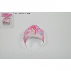 INGROSSO CARNEVALE TIARA FAIRIES WORLD 6PZ 5201184819579 INGROSSO ARTICOLI CARNEVALE CAPPELLI E CERCHIETTI DI CARNEVALE