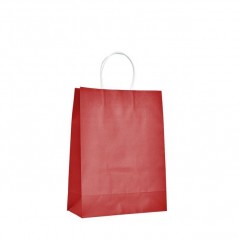 INGROSSO CARTOLERIA SHOPPER TINTA UNITA CM.27X12X36H COL.ASS 8006752258715 INGROSSO ARITCOLI PER CONFEZIONI