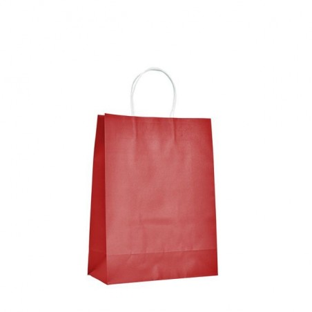 INGROSSO CARTOLERIA SHOPPER TINTA UNITA CM.27X12X36H COL.ASS 8006752258715 INGROSSO ARITCOLI PER CONFEZIONI