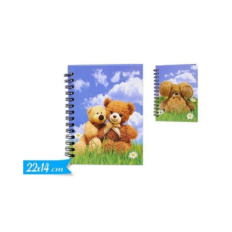 NOTE BOOK A5 C/SPIRALE 80 FOGLI 22X14CM EAN 8032732086238 INGROSSO BLOCK NOTES