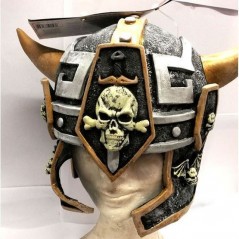 INGROSSO CARNEVALE MASCHERA ELMO C/TESCHI 8033113731792 INGROSSO ARTICOLI CARNEVALE CAPPELLI E CERCHIETTI DI CARNEVALE