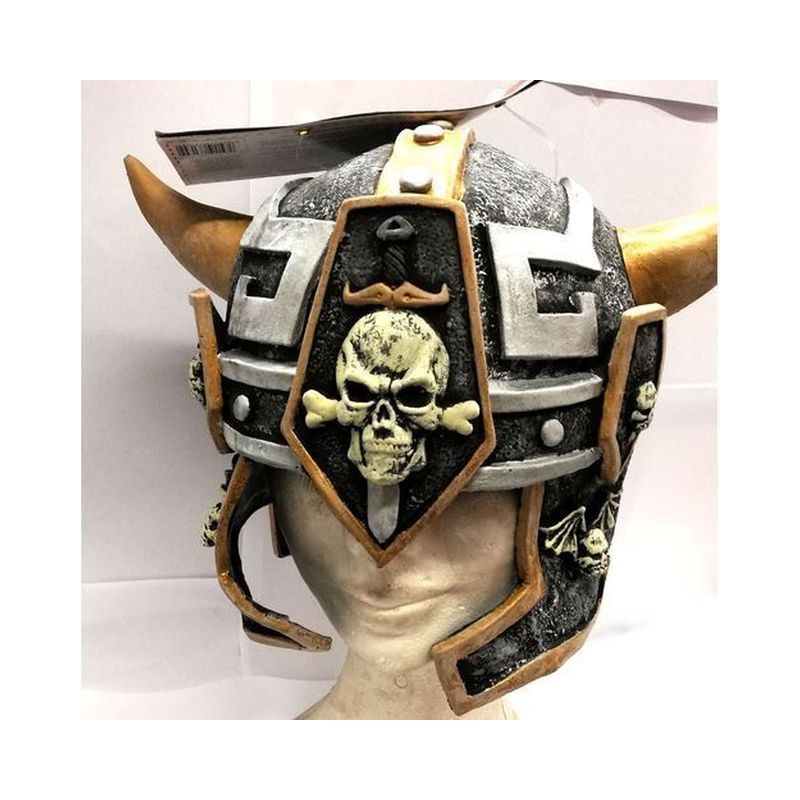 MASCHERA ELMO C/TESCHI EAN 8033113731792 INGROSSO CAPPELLI E CERCHIETTI DI CARNEVALE