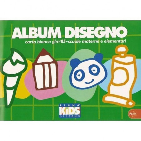 ALBUM DISEGNO PIGNA 17X24 BIANCO EAN 8005235352803 INGROSSO ALBUM DA DISEGNO