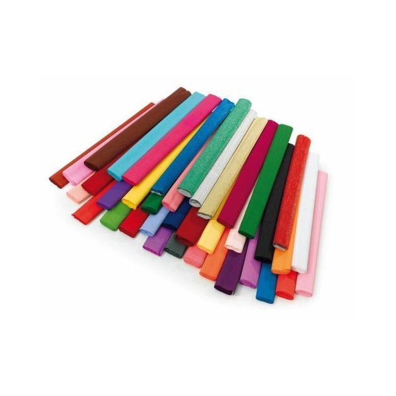 CARTA CRESPA 40G BIANCO-CREPE PAER WHITE EAN 8004496013300 INGROSSO CARTA CRESPA