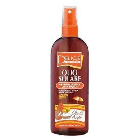 DELICE OLIO ABBRONZ. ARGAN 150ML EAN 8004120905865 INGROSSO SOLARI