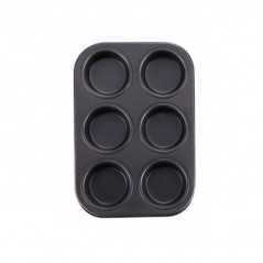 INGROSSO CAKE DESIGN STAMPO MUFFIN LISCIO 6 POSTI DROP 8033765087421 INGROSSO ACCESSORI CAKE DESIGN FORMINE E STAMPINI PER DOLCI