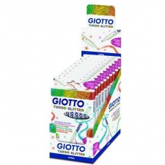 INGROSSO CARTOLERIA ASTUCCIO 8 TURBO GLITTER 8000825425806 INGROSSO PENNARELLI MATITE COLORATE TEMPERE