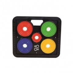 INGROSSO ARTICOLI MARE GIOCO PIASTRA DIAM.80 CON CESTINO 8002936385000 INGROSSO ARTICOLI ESTIVI GIOCHI MARE