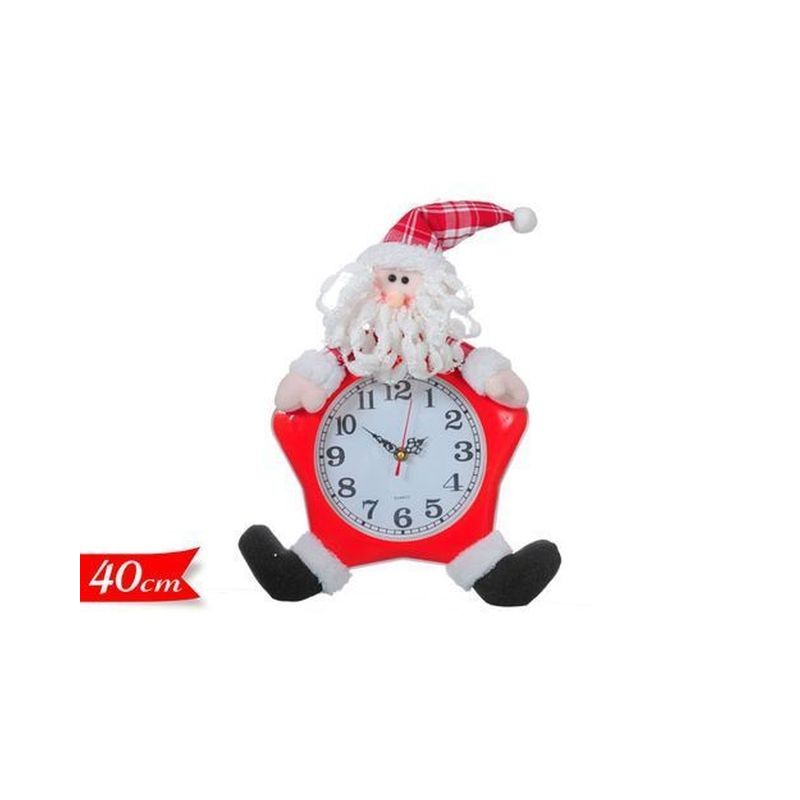 OROLOGIO BABBO NATALE ASS. EAN 8055329139643 INGROSSO OGGETTISTICA NATALIZIA