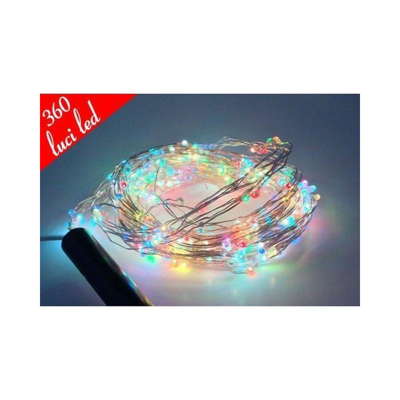 GOCCE DI LUCE CANGIANTI 360 LED EAN 8055329155872 INGROSSO LUCI NATALIZIE