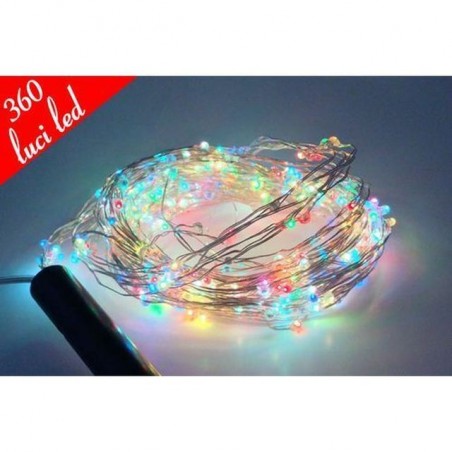 INGROSSO ARTICOLI NATALIZI GOCCE DI LUCE CANGIANTI 360 LED 8055329155872 INGROSSO ARTICOLI NATALE LUCI NATALIZIE